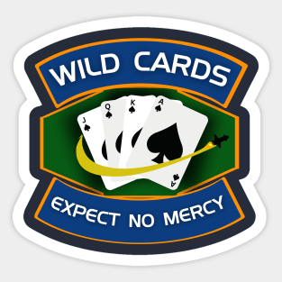 Wild Cards - Small Sticker